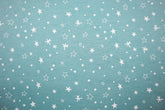 Reststück: 1,00m - Sweatshirt Stoff little Stars mint